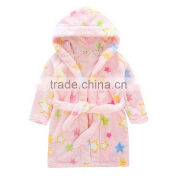 China Supply Super Soft Kids Bath Robe Microfiber photo-3
