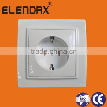 Power supply ABS European electrical ground wall socket(F8001)