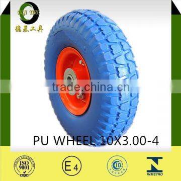 PU-1007 10"x3.00-4 Europe market PU wheels