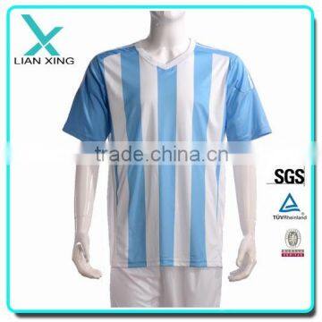 Nylon/spandex dry fit men gym wear, sport soccer wear