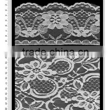 white non stretch textile lace