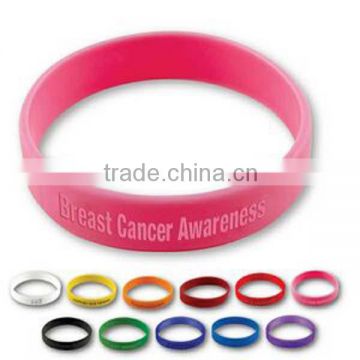 2014 hot sale Custom Personalized Silicone Wristband