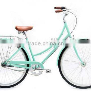 700c lady city bike vintage bike coaster brake 3 speed ladies urban city bike