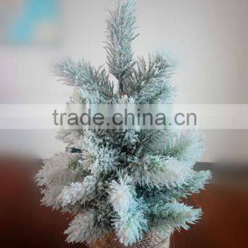 30cm pre lit artificial snowing Christmas tree