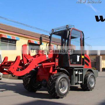 WOLF Brand CE Approved Articulated Mini Loader with 3 cylinders engine ZL08