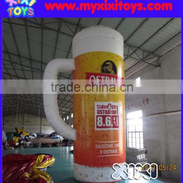 XIXI Advertising Giant PVC Inflatable Beer Mug for sale