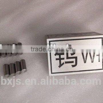 Pure W1 Round Polished Exported tungsten column