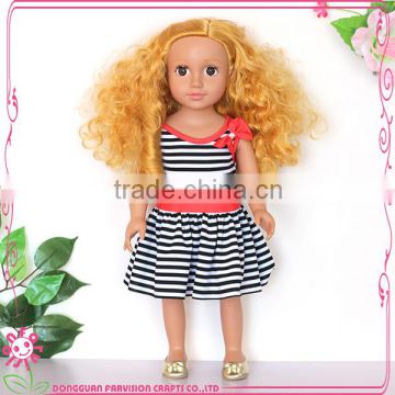 Wholesale new design 18 inch dress for dolls, American girl doll dress