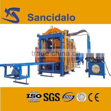 QT8-15B compressed concrete block machine hydralic press block making machine