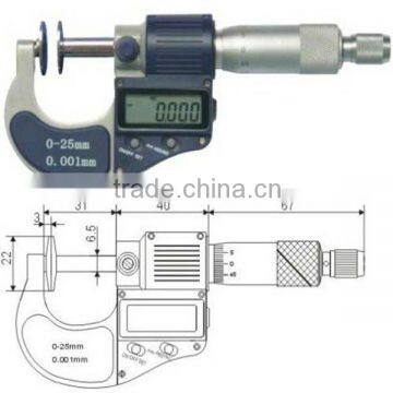 PT70 Newest Dual Point Digital Micrometers ,commonnormalline Digimatic Micrometer