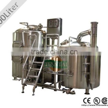 500L red copper and stainless steel beer brewhouse equipment