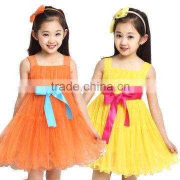 Baby Girls Kids Party Dress Gauze Mesh Princess Tutu Clothes Manufacturer OEM ODM Factory Guangzhou