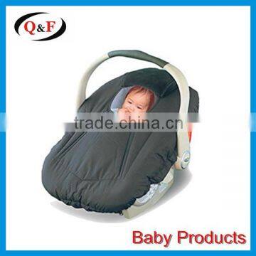 Wholesale 100% cotton custome design Infant Carseat Canopy Cover