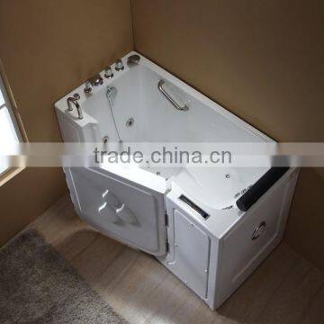 Q377 Acrylic Walk in Tub Shower Combo With Door photo-3