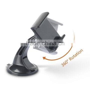 360 Degree Rotating Windshield Universal Car Smart Phone Mount for IPhone4/4s/5/5s/5c/6/6plus,Samsung Phone And 7" Tablet PC