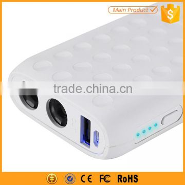 Fast Charging Power Bank QC2.0 Usb Power Bank Manufacture with Two Led flashlight