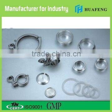 sanitary stainless steel clamp pipe clamp ferrule