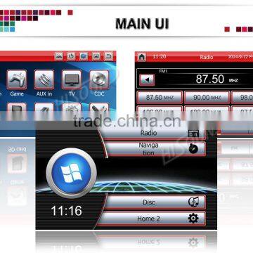 2 Din Car Dvd Gps for Skoda Octavia With CE and ROHS Certificates