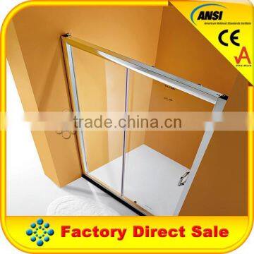 8mm Frameless Sliding Shower Doors With Ansiz97.1