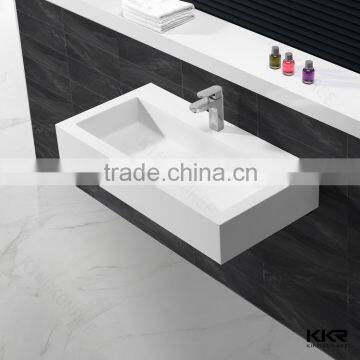 kingkonree CNC carved fancy marble bathroom sink