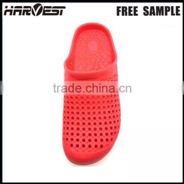 Hight quality new lady eva mould clog shoe with lace custom