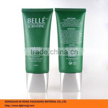 flat bottle shampoo type , cosmetic cream tube for hair