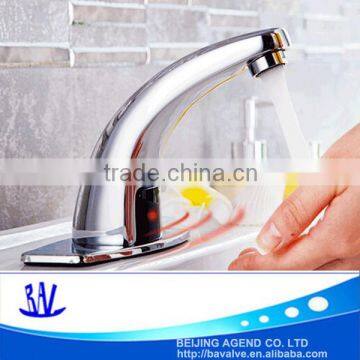 Hot And Cold Water Faucet Brass Automatic Sensor Hot/cold Faucet Basin Tap