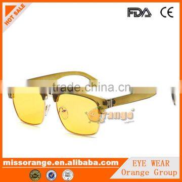 OrangeGroup 2016 flat frame fashion sunglasses safety factory fancy baby eyewear