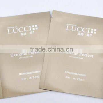 Aluminum Foil Facial Mask Packing Bags welcom order and custom printing