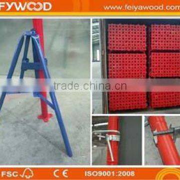 adjustable light steel props/shoring jack post/pipe support