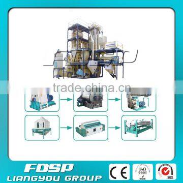 Easy Maintenaince 4-6tph Animal Feed Mill Machinery