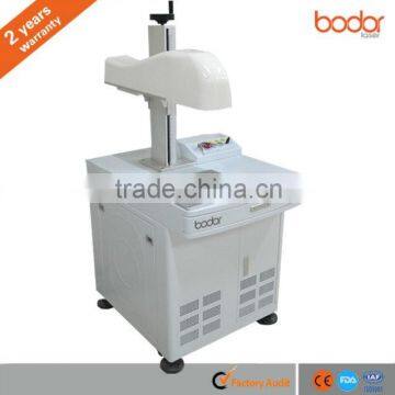 50w Desktop fiber laser marking machine 2 years warranty CE ISO SGS BV TUV FDA