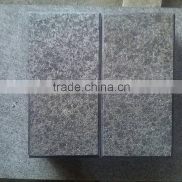 Flamed G684 black granite brick