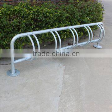 5 bike space hot dip galvanized metal bike rack bicycle parking rack