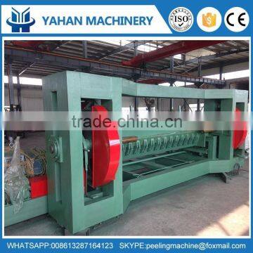 poplar soft wood veneer peeling machine