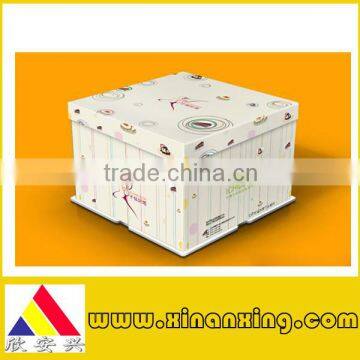 fashion white paper box for cake