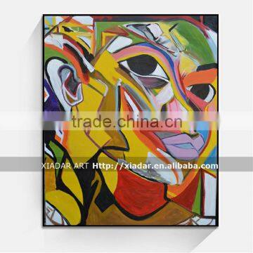 100% handmade modern abstract canvas painting for living room