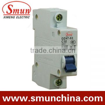 DZ47 1P Circuit Breaker