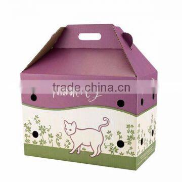 Cat carrier beer corrugated carton