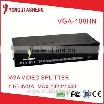 HD 1 in 8 out VGA video distributes support Multisync monitors