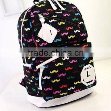 Canvas High School Backpack in Large Volume photo-2