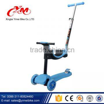 New Patent Kids Scooter /New model high quality China Scooter for Kids/3 in 1 Kids Scooter Sale 3 wheel Pedal Scooter For Kids