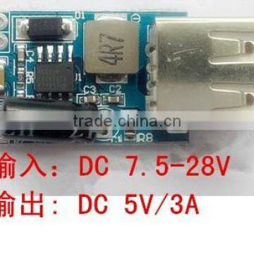 DC Power Converter Voltage Regulator 12V step-down to 5V charging module 1.5A 2A USB charger