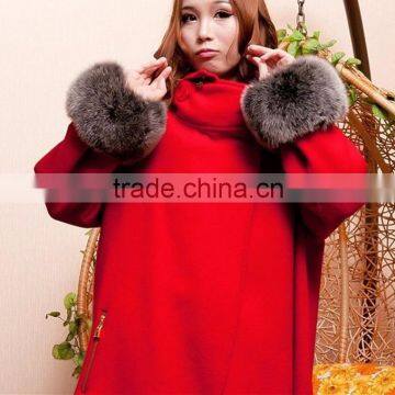Winter Oversleeve For Jacket And Coat Luxurious Fox Fur Real Fur Cuff photo-4