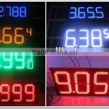 27 inches Waterproof LED Digital Display led oil price display