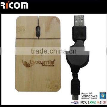 High Quality Ultra Slim Wooden Mouse,computer Wooden Mouse,usb Wooden Mouse--Shenzhen Ricom photo-5