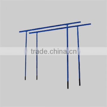 simply equipped In-ground Parallel Bars gymnastic equipment