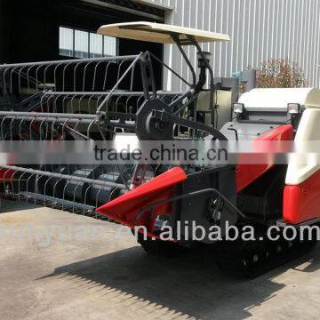 combine harvester grain harvesting machine 4LZ-2.3 for harvesting wheat and rice