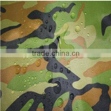 100% polyester camouflage waterproof fabric