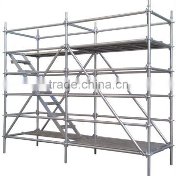 HDG/dip painting metal step ladder scaffolding building construction